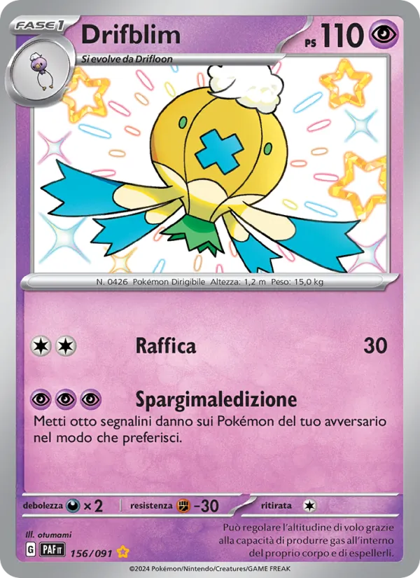 Drifblim (Destino di Paldea #156/91)