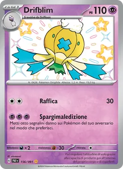 Drifblim (Destino di Paldea #156/91)