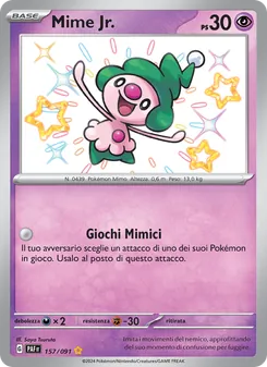 Mime Jr. (Destino di Paldea #157/91)