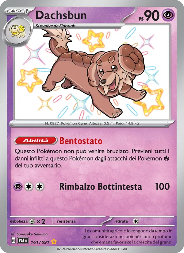 Dachsbun (Destino di Paldea #161/91)