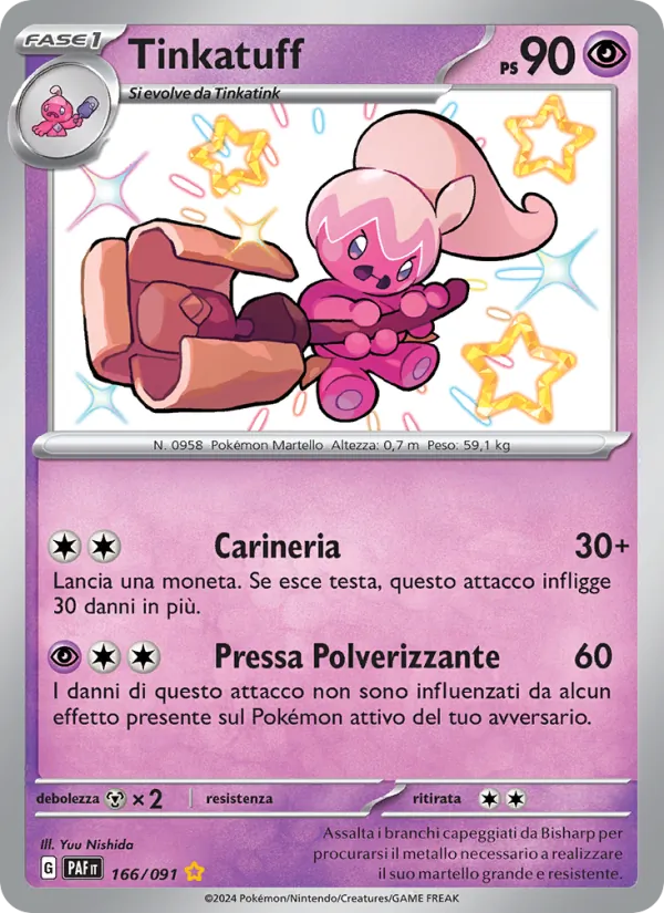 Tinkatuff (Paldean Fates #166/91)