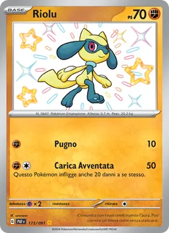 Riolu (Destino di Paldea #173/91)