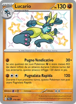 Lucario (Destino di Paldea #174/91)