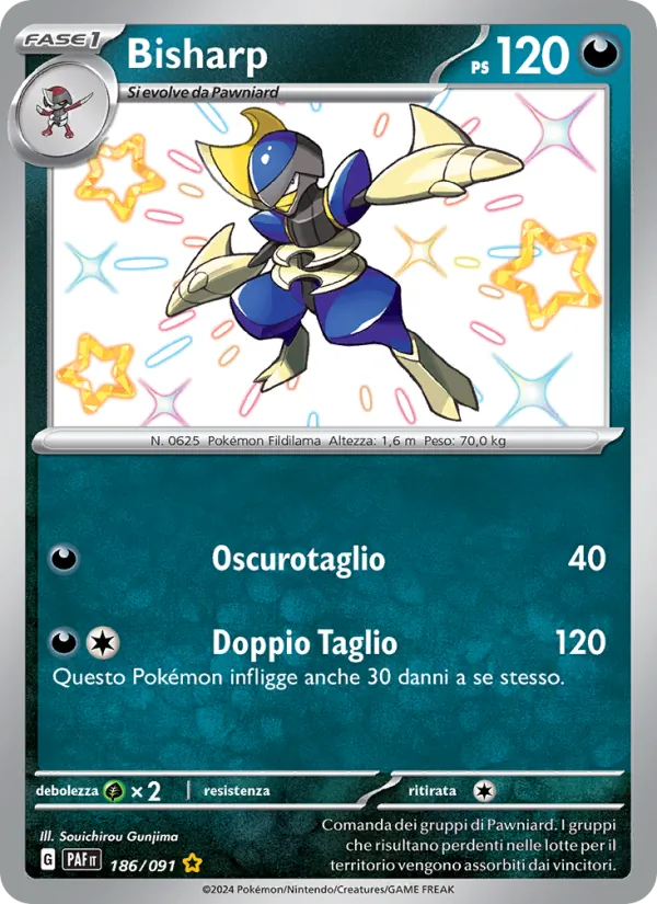 Bisharp (Paldean Fates #186/91)
