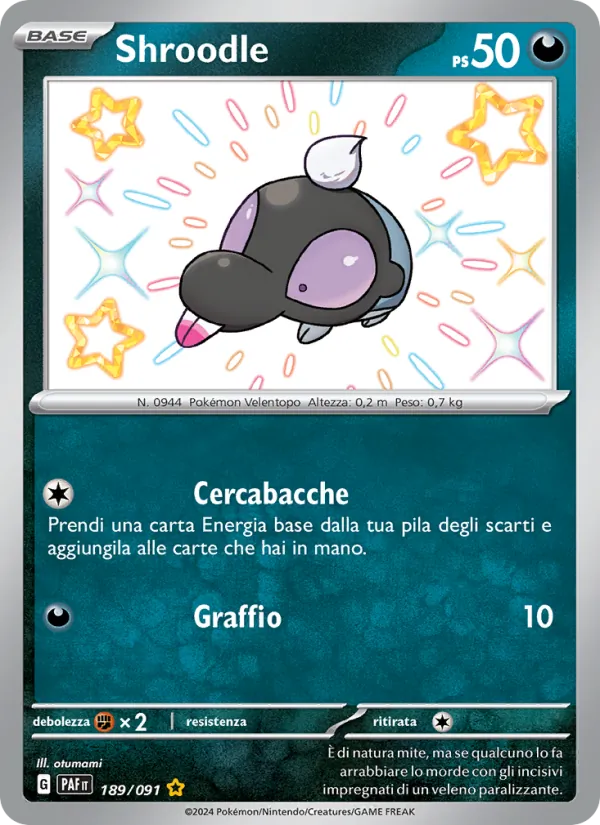Shroodle (Destino di Paldea #189/91)