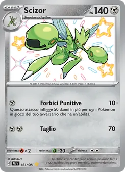 Scizor (Destino di Paldea #191/91)
