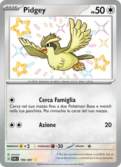 Pidgey (Destino di Paldea #196/91)