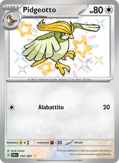 Pidgeotto (Destino di Paldea #197/91)