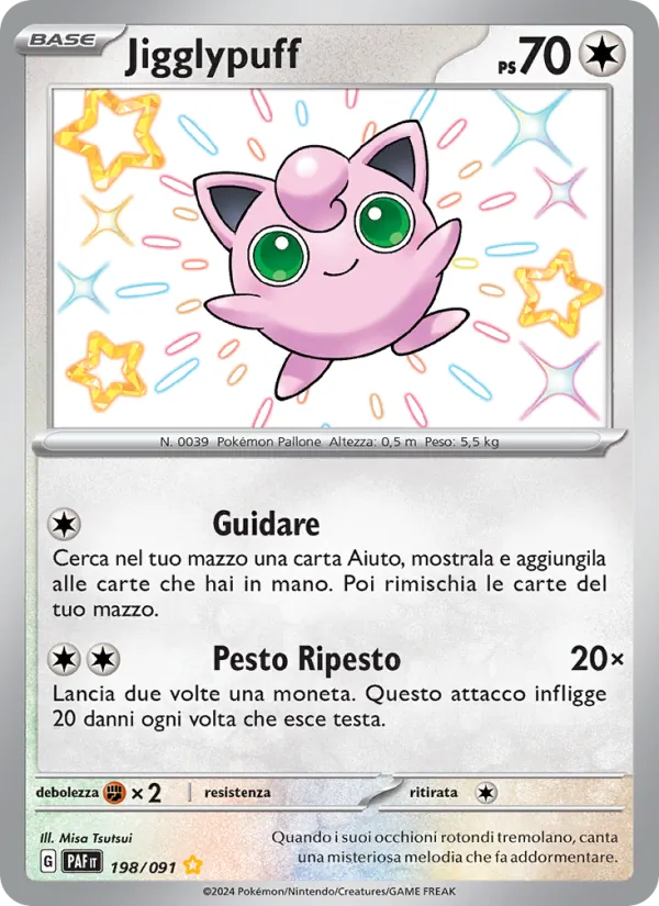 Jigglypuff (Destino di Paldea #198/91)