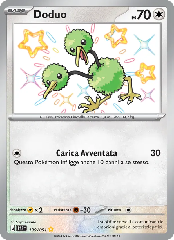 Doduo (Destino di Paldea #199/91)