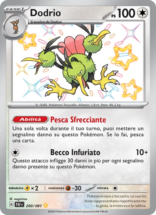 Dodrio (Destino di Paldea #200/91)
