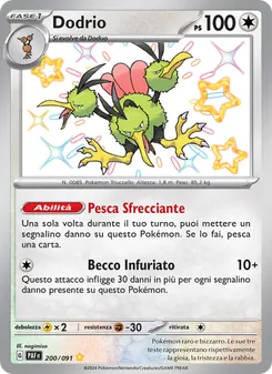 Dodrio (Destino di Paldea #200/91)