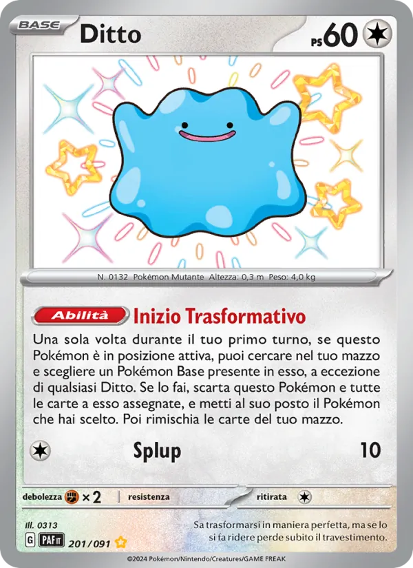 Ditto (Destino di Paldea #201/91)