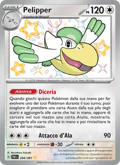Pelipper (Destino di Paldea #204/91)