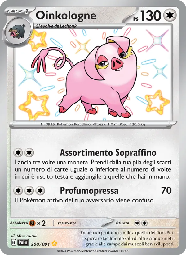 Oinkologne (Destino di Paldea #208/91)