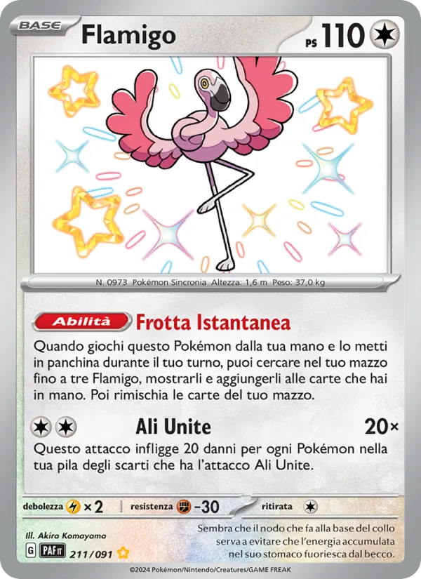 Flamigo (Destino di Paldea #211/91)
