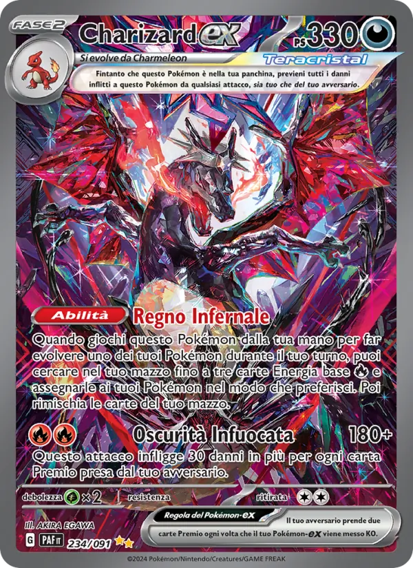 Charizard-ex (Destino di Paldea #234/91)