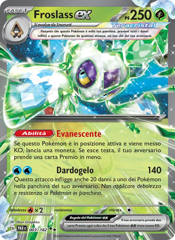 Froslass-ex (Paradosso Temporale #003/182)