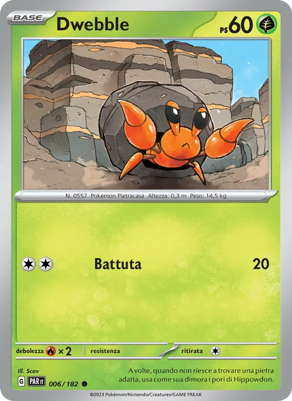 Dwebble (Paradosso Temporale #006/182)