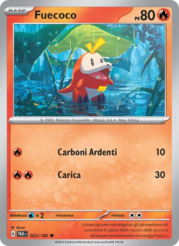 Fuecoco (Paradosso Temporale #023/182)