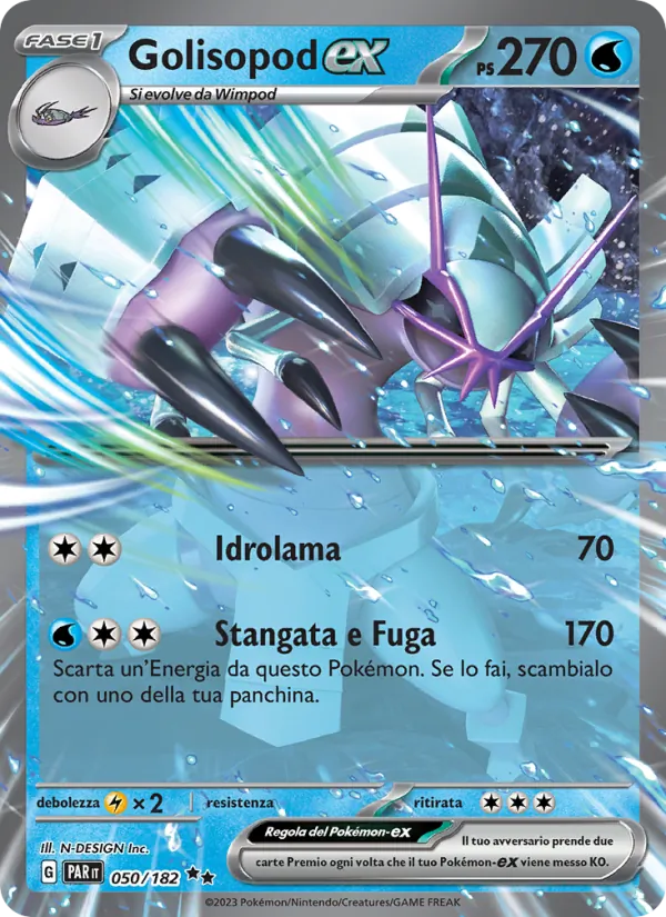 Golisopod-ex (Paradox Rift #050/182)