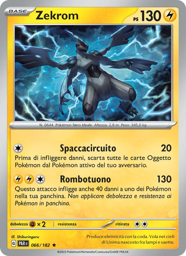 Zekrom (Paradosso Temporale #066/182)