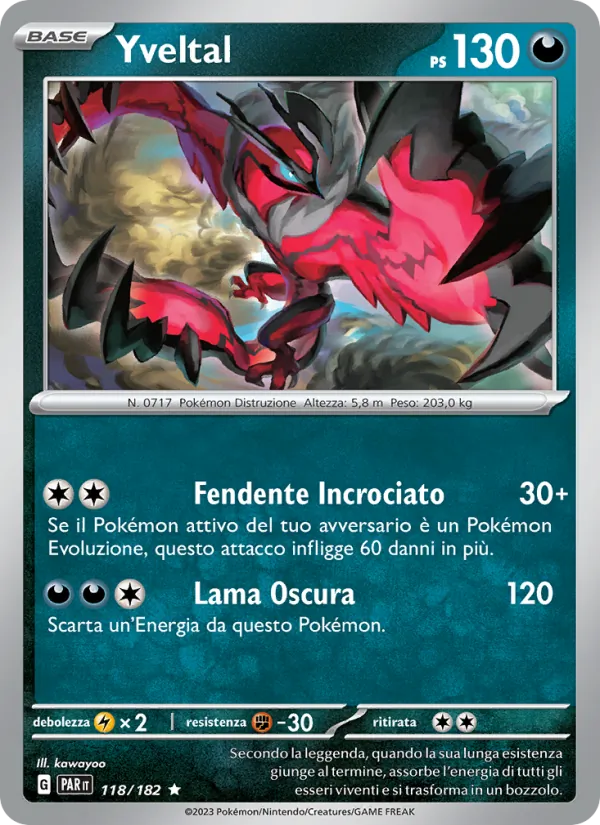 Yveltal (Paradosso Temporale #118/182)