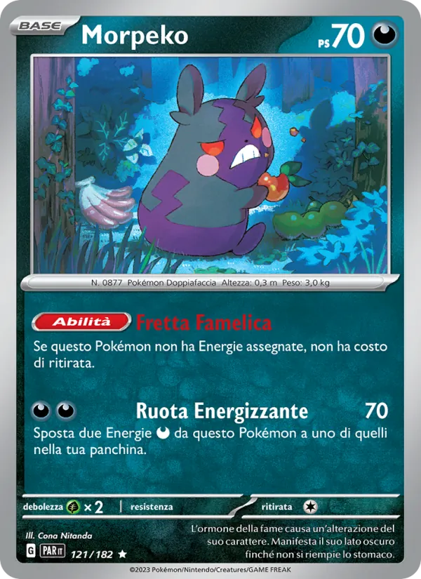 Morpeko (Paradox Rift #121/182)