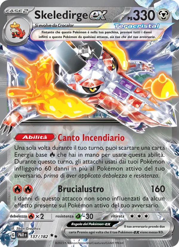 Skeledirge-ex (Paradosso Temporale #137/182)