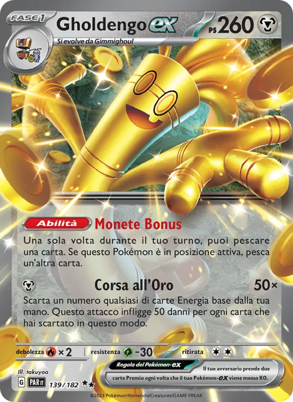Gholdengo-ex (Paradosso Temporale #139/182)