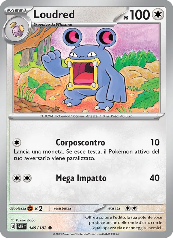 Loudred (Paradox Rift #149/182)
