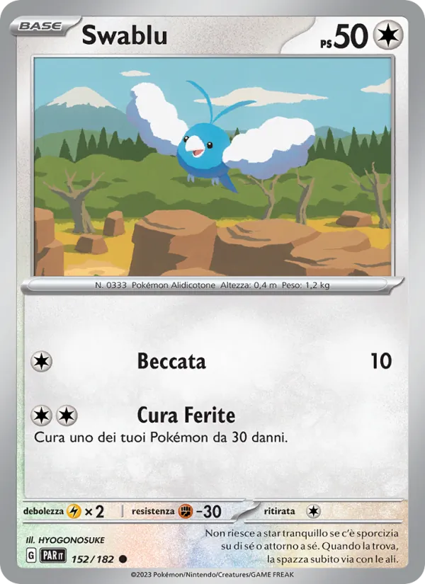 Swablu (Paradosso Temporale #152/182)