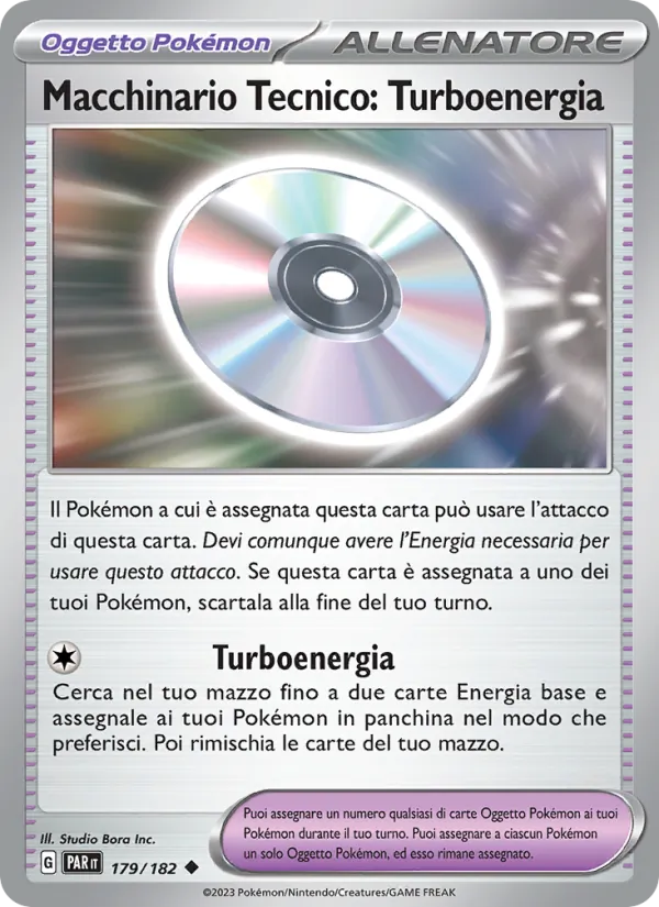 Macchinario Tecnico: Turboenergia (Paradosso Temporale #179/182)