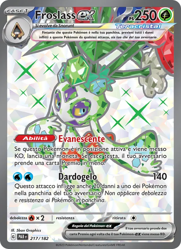Froslass-ex (Paradosso Temporale #217/182)