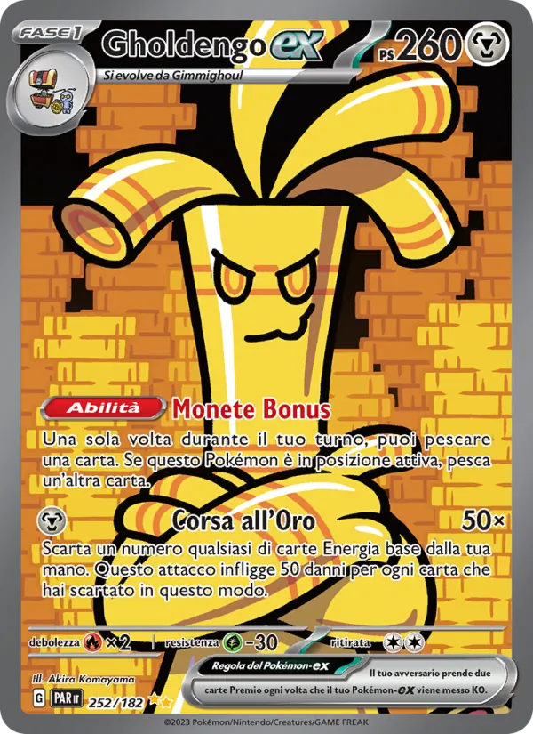 Gholdengo-ex (Paradosso Temporale #252/182)