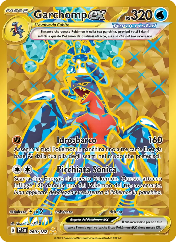 Garchomp-ex (Paradosso Temporale #260/182)