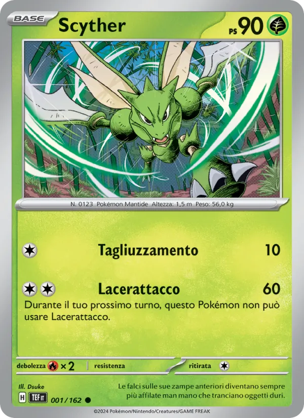 Scyther (Cronoforze #001/162)