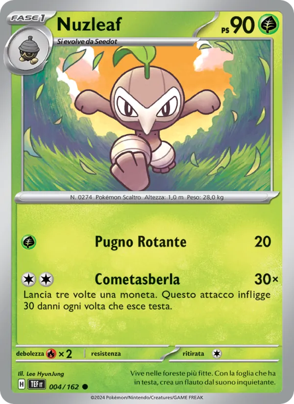 Nuzleaf (Cronoforze #004/162)