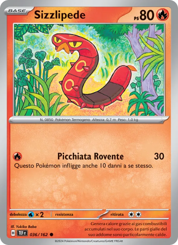 Sizzlipede (Cronoforze #036/162)