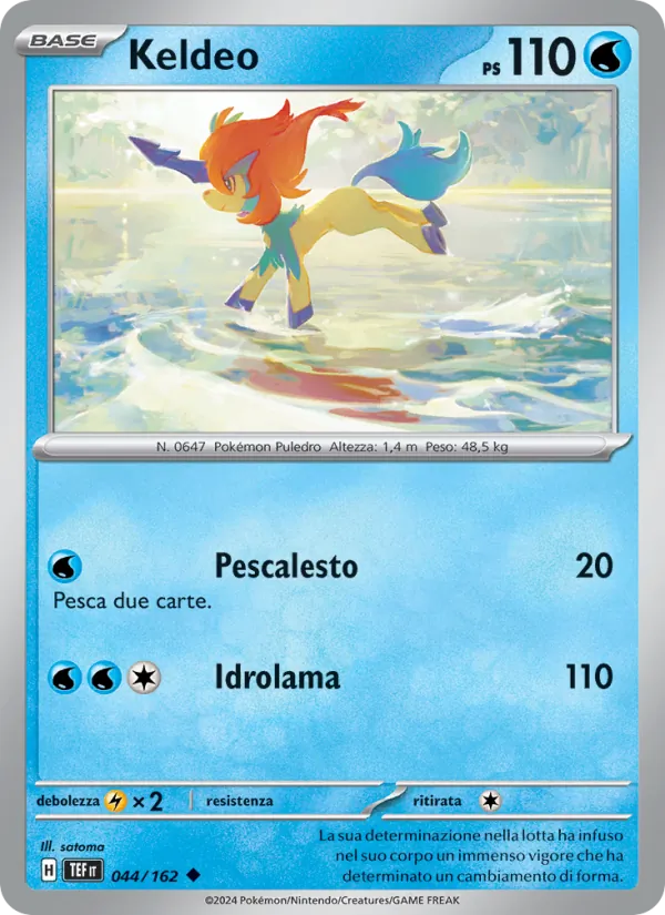 Keldeo (Cronoforze #044/162)