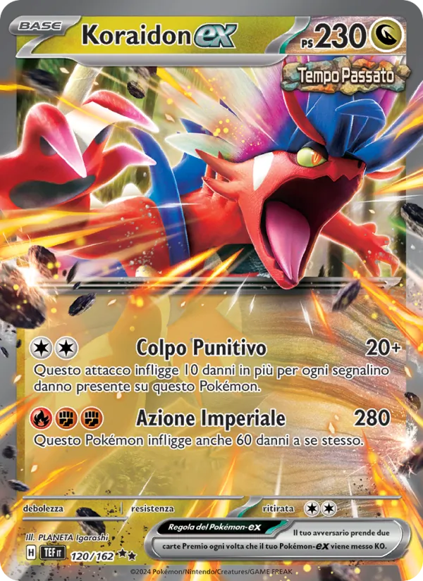 Koraidon-ex (Cronoforze #120/162)