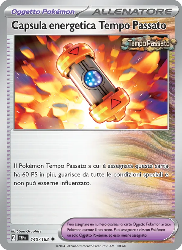 Capsula energetica Tempo Passato (Cronoforze #140/162)