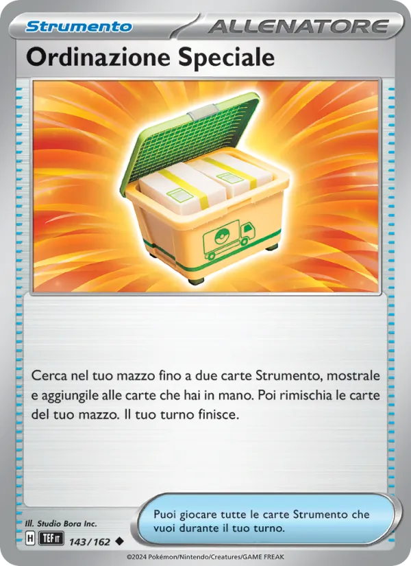 Ordinazione Speciale (Cronoforze #143/162)