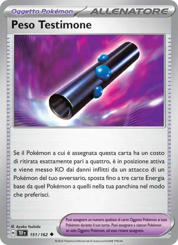 Peso Testimone (Cronoforze #151/162)