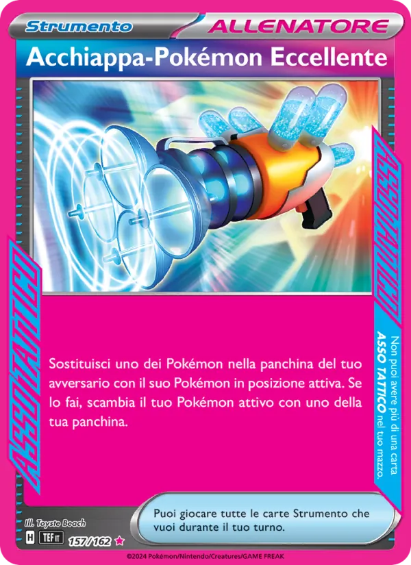 Acchiappa-Pokémon Eccellente (Cronoforze #157/162)
