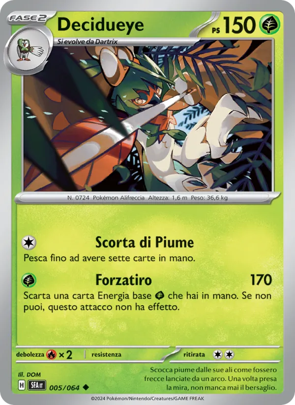Decidueye (Segreto Fiabesco #005/64)