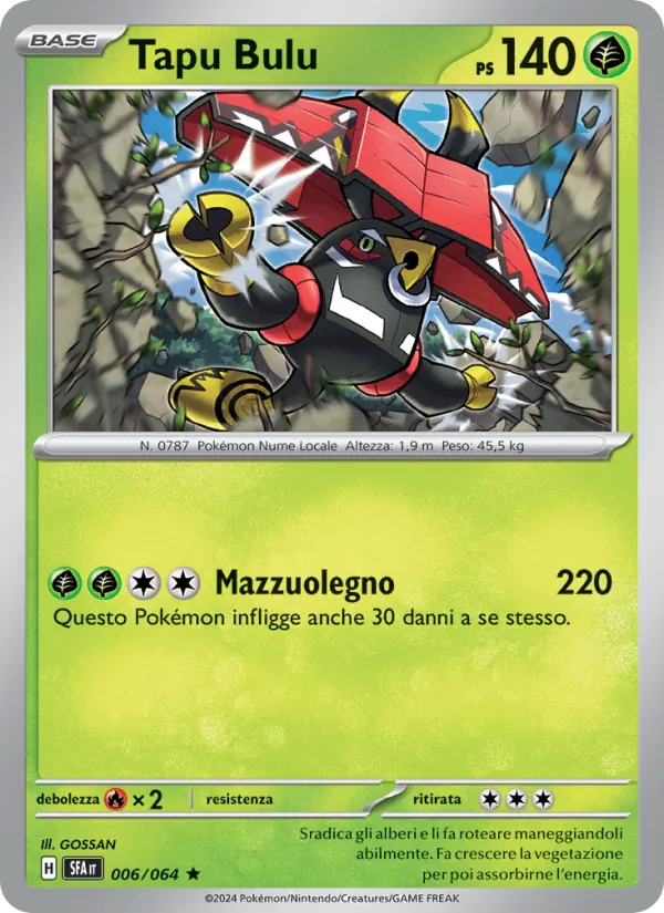 Tapu Bulu (Segreto Fiabesco #006/64)