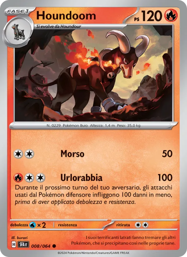 Houndoom (Segreto Fiabesco #008/64)