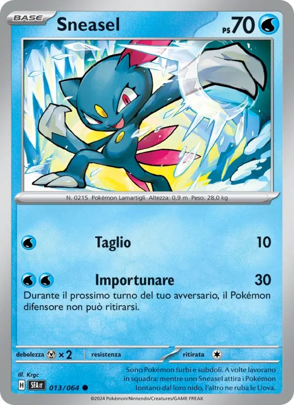 Sneasel (Segreto Fiabesco #013/64)
