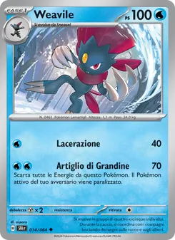 Weavile (Segreto Fiabesco #014/64)
